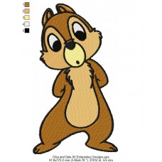 Chip and Dale 05 Embroidery Designs